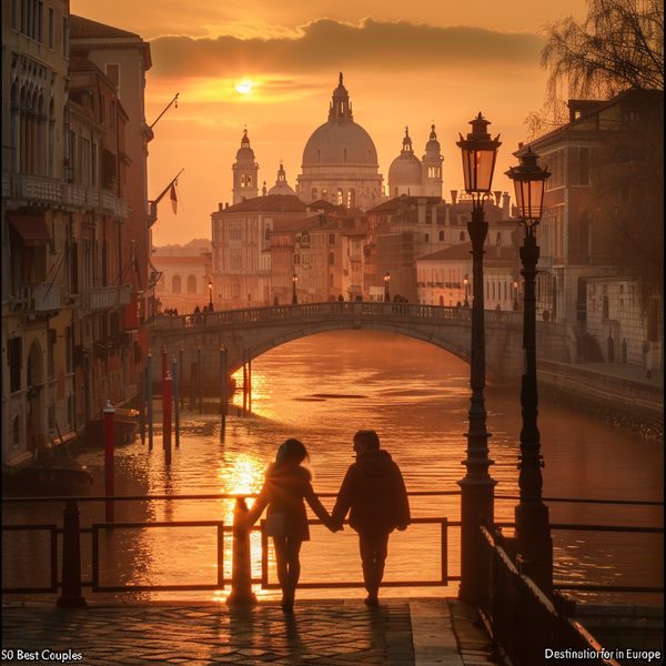 5 meilleures destinations pour partir en voyage en couple en Europe