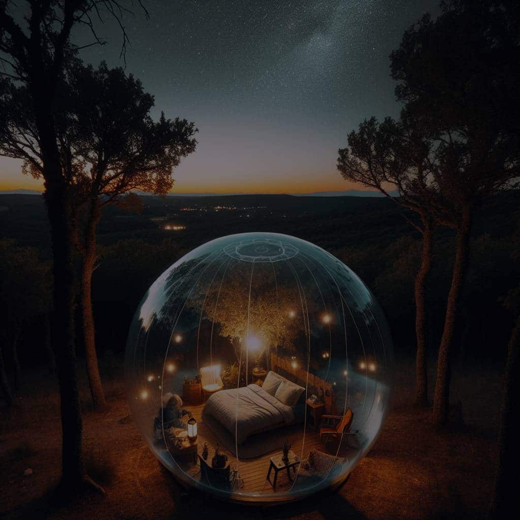 Comment expérimenter une nuit atypique dans une bulle transparente en Occitanie?