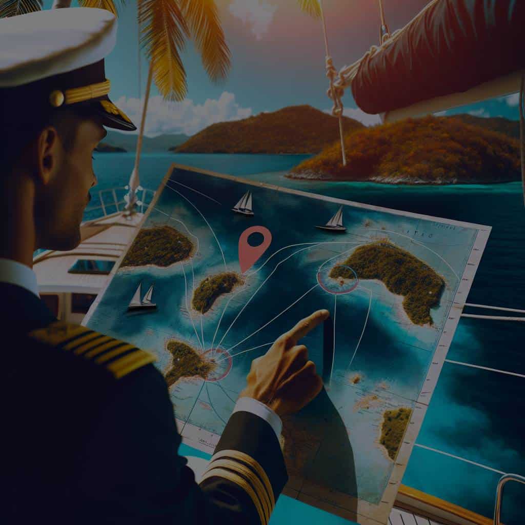Comment sélectionner une location sur une île privée des Caraïbes avec skipper pour des sorties en voilier?