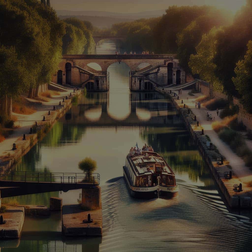 Quel itinéraire choisir pour une balade en bateau électrique sur le Canal du Midi?