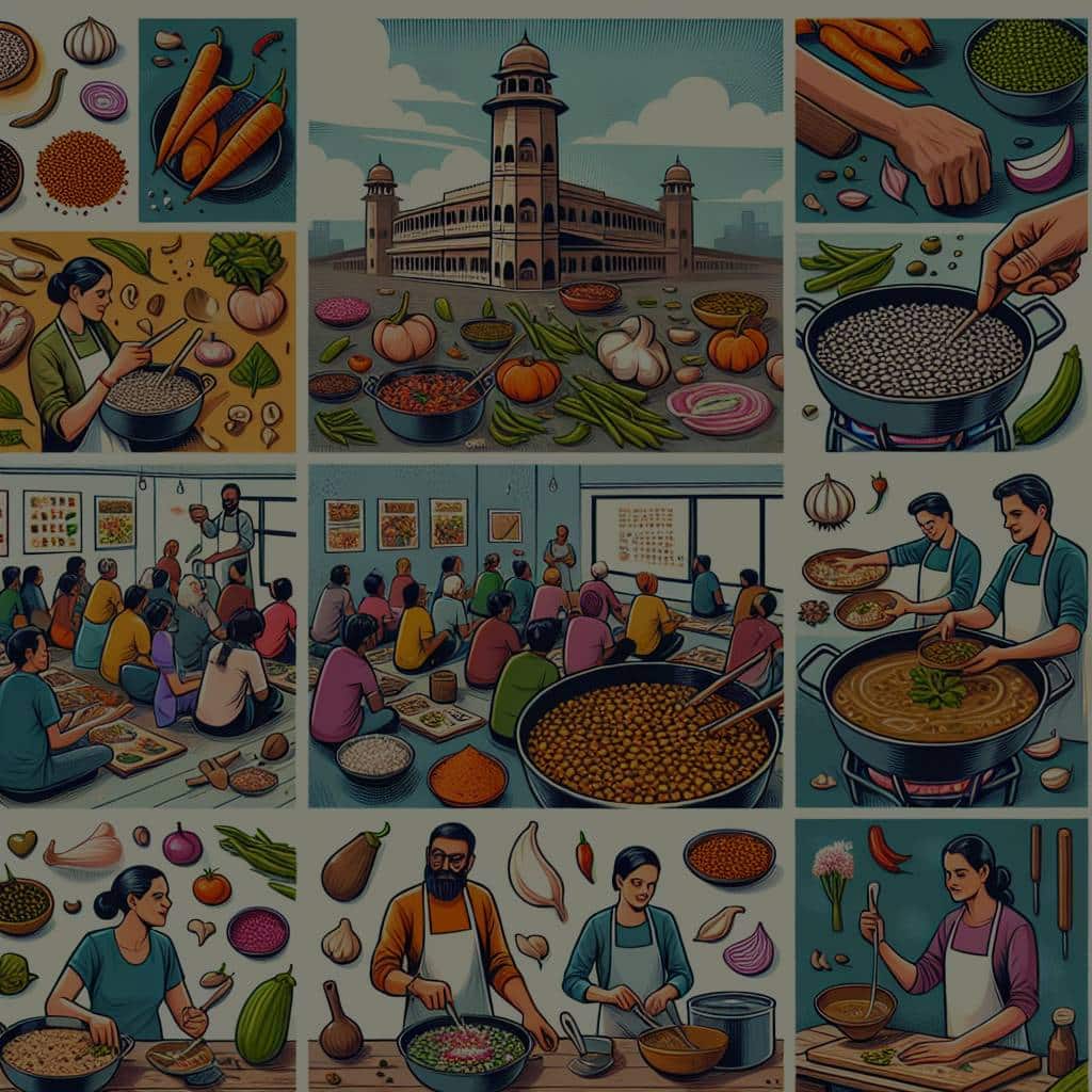 Quels cours de cuisine végane sont disponibles pour les voyageurs en Inde ?