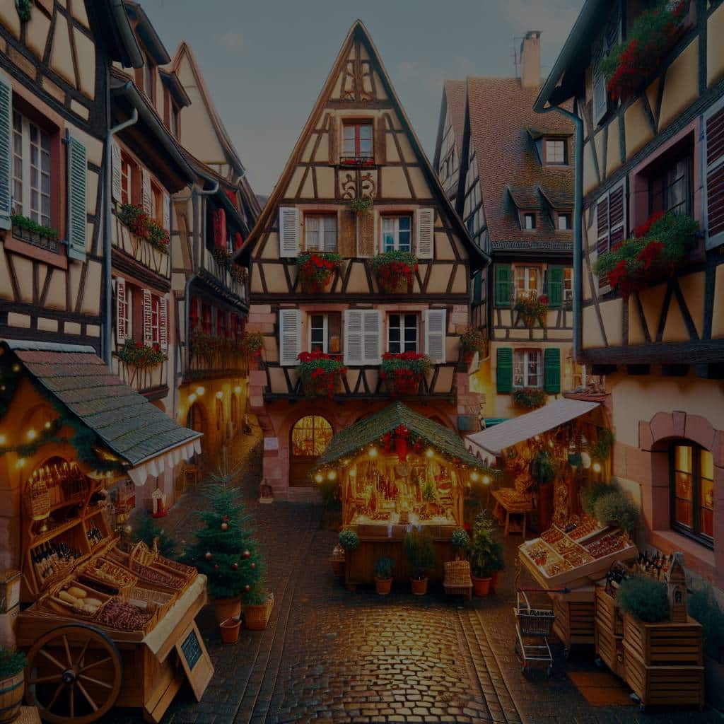 Quels gîtes en Alsace proposent des visites de caves et marchés de Noël authentiques?